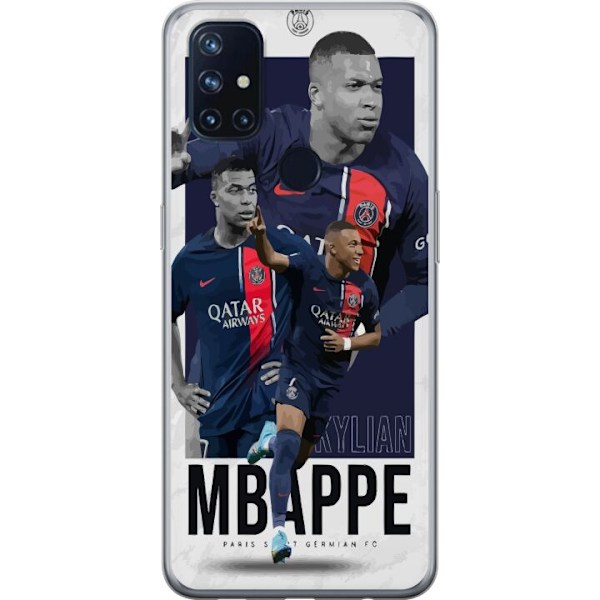 OnePlus Nord N10 5G Genomskinligt Skal Kylian Mbappé