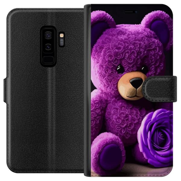 Kompatibelt Plånboksfodral till Samsung Galaxy S9+ Teddy Ros