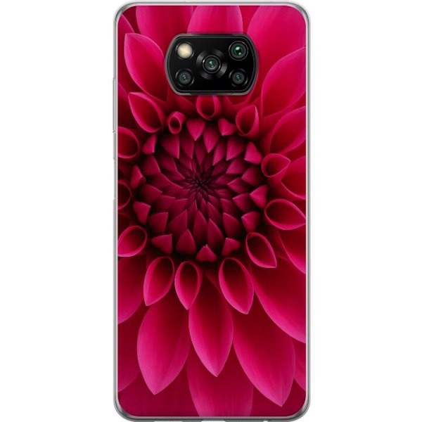 Xiaomi Poco X3 NFC Genomskinligt Skal Rosecore
