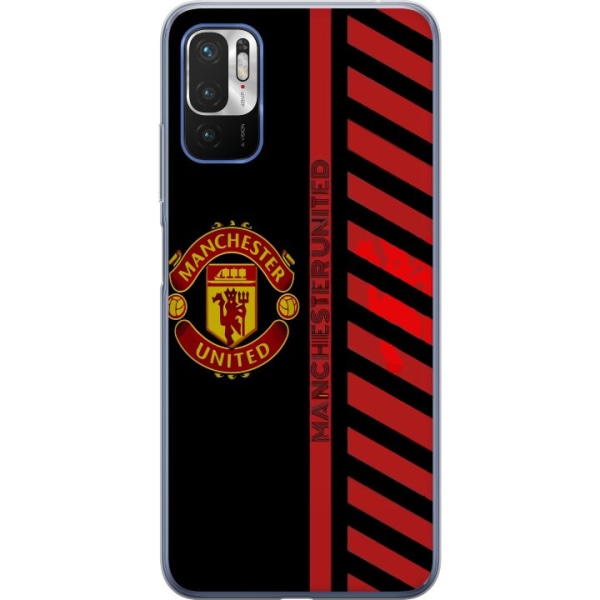 Xiaomi Redmi Note 10 5G Läpinäkyvä kuori Manchester United