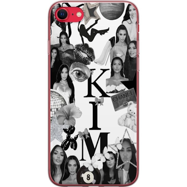 Apple iPhone 7 Läpinäkyvä kuori Kim Kardashian – Aestheti