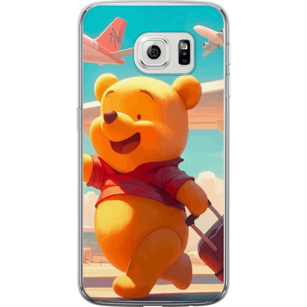 Samsung Galaxy S6 edge Gennemsigtig cover Nalle Puh Rejser