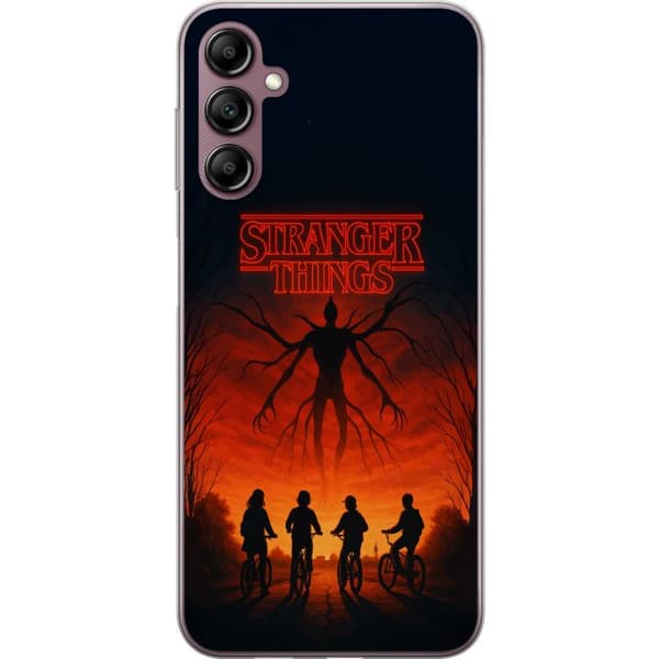 Kompatibelt Mobildeksel til Samsung Galaxy A14 5G Stranger Things Eleven Mike Dustin Hawkins eventyr