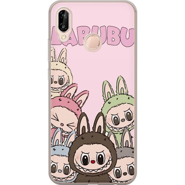 Huawei P20 lite Genomskinligt Skal Labubu Classics