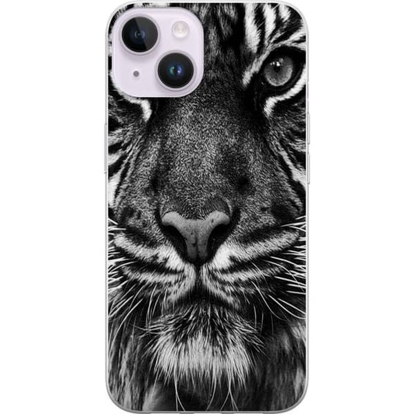 Kompatibelt Mobildeksel til Apple iPhone 14 Tiger
