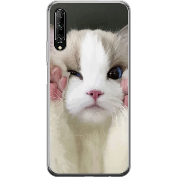 Huawei P smart Pro 2019 Gjennomsiktig deksel Katt