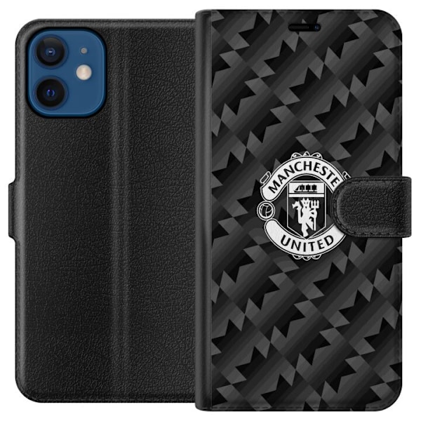 Apple iPhone 12 mini Lompakkokotelo Manchester United FC