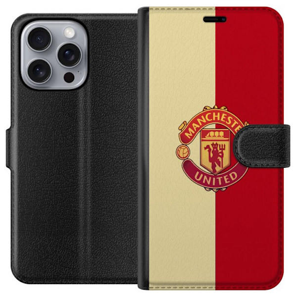 Apple iPhone 16 Pro Max Lompakkokotelo Manchester United