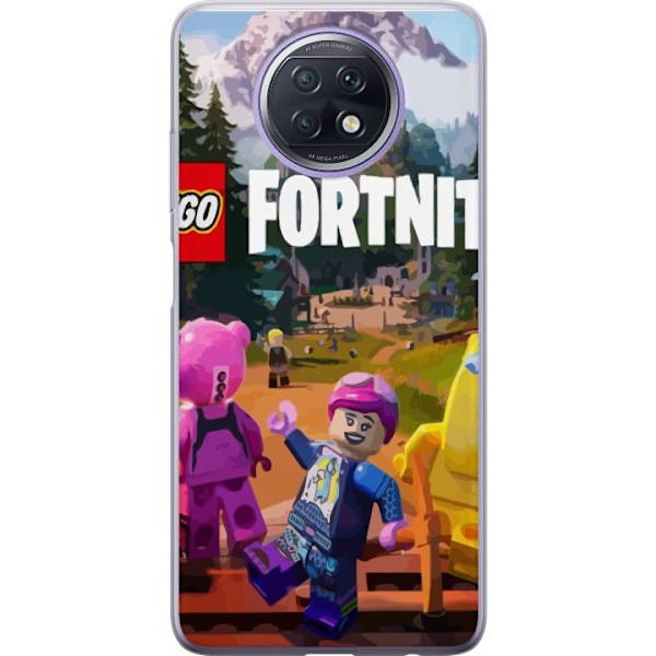 Xiaomi Redmi Note 9T Läpinäkyvä kuori Fortnite