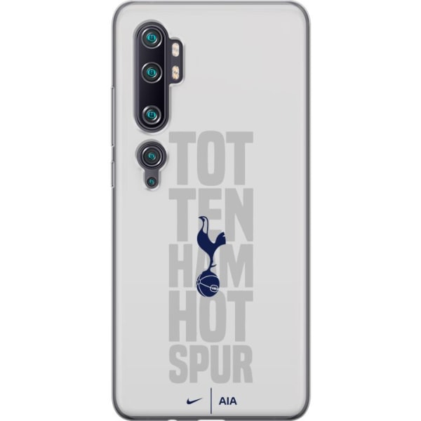 Xiaomi Mi Note 10 Pro Gennemsigtig cover Tottenham Hotspur