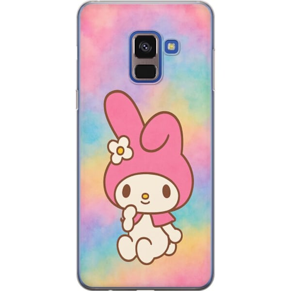 Samsung Galaxy A8 (2018) Genomskinligt Skal Kawaii Sanrio My Melody