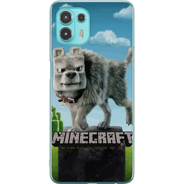 Motorola Edge 20 Lite Läpinäkyvä kuori A Minecraft Movie