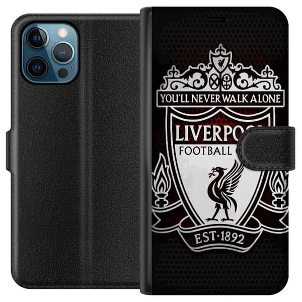 Kompatibel Tegnebogsetui til Apple iPhone 12 Pro Max Liverpool L.F.C.