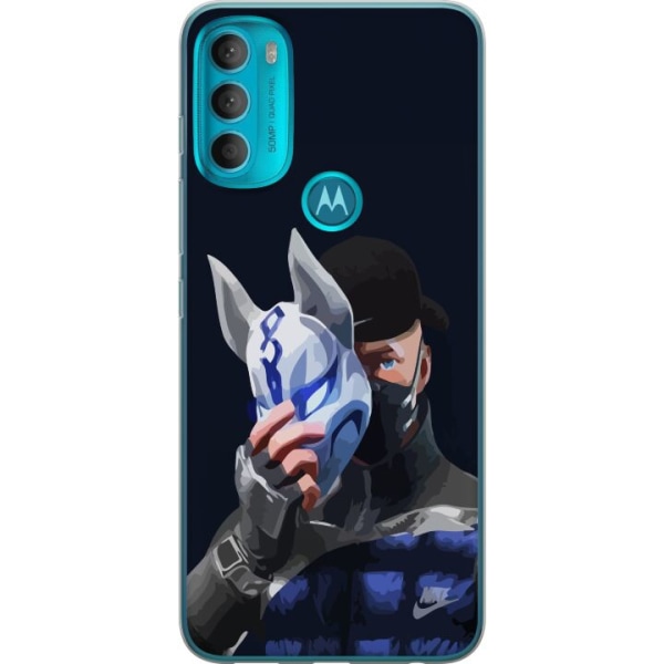 Motorola Moto G71 5G Genomskinligt Skal Fortnite - Drift