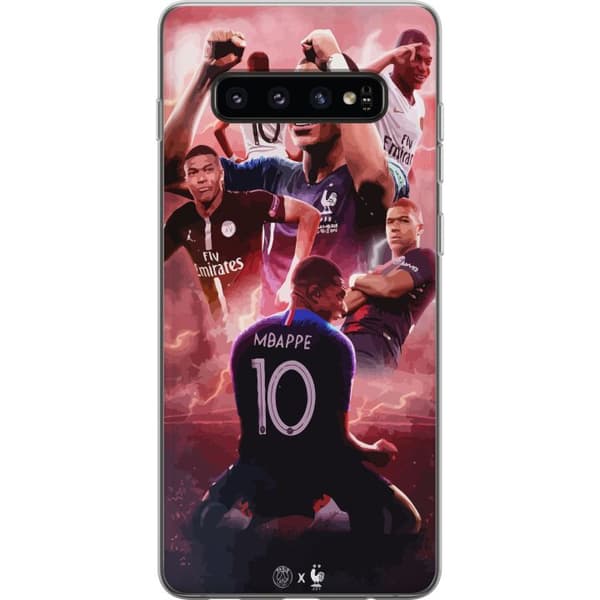 Kompatibelt Mobildeksel til Samsung Galaxy S10 Kylian Mbappé
