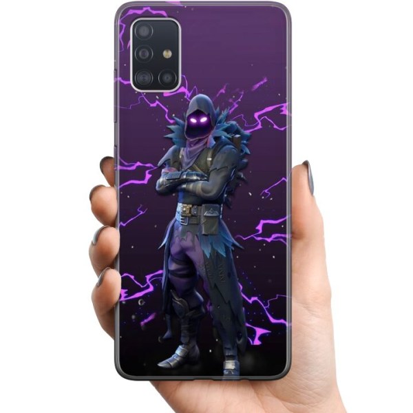 Samsung Galaxy A51 TPU Mobilcover Raven Fortnite Thunder