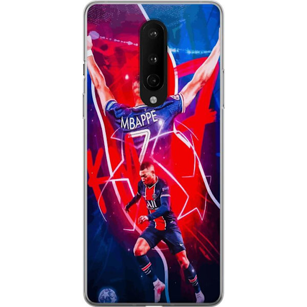 OnePlus 8 Gennemsigtig cover Kylian Mbappé