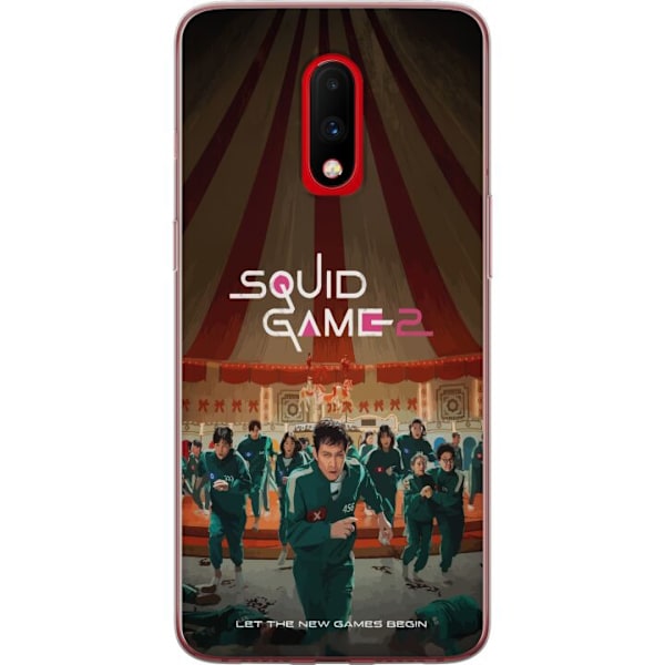 OnePlus 7 Läpinäkyvä kuori Squid Game 2 - Kevät