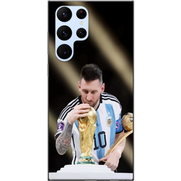 Samsung Galaxy S22 Ultra 5G Cover / Mobilcover - Messi