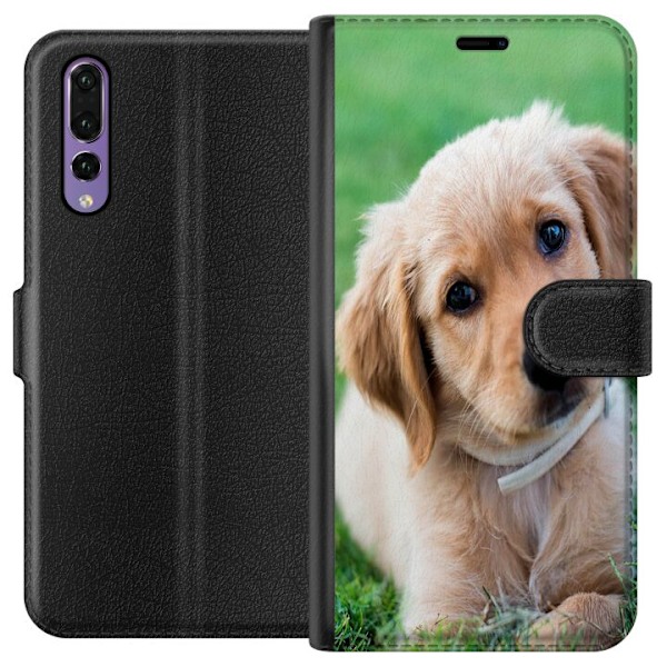 Huawei P20 Pro Tegnebogsetui Hund