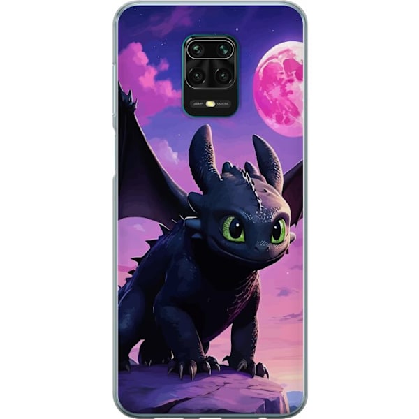 Xiaomi Redmi Note 9 Pro Genomskinligt Skal How to Train Your Dragon (Draktränaren)