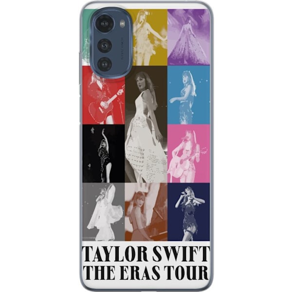 Motorola Moto E32s Gennemsigtig cover Taylor Swift