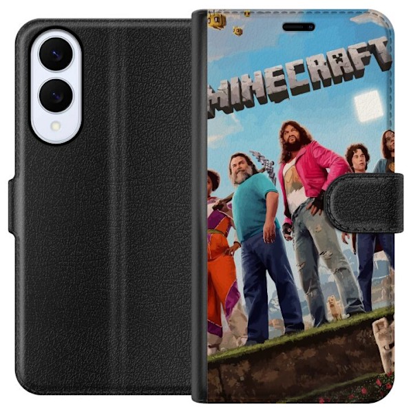 Samsung Galaxy S25 Edge Lompakkokotelo A Minecraft Movie