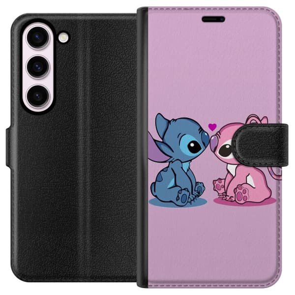 Kompatibel Tegnebogsetui til Samsung Galaxy S23 Stitch-Kærlighed