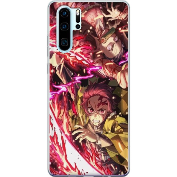Huawei P30 Pro Cover / Mobilcover - Demon Slayer