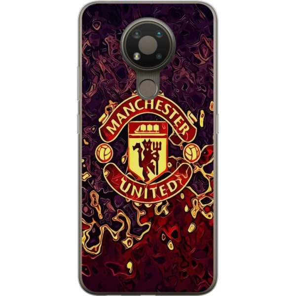 Nokia 3.4 Läpinäkyvä kuori Manchester United