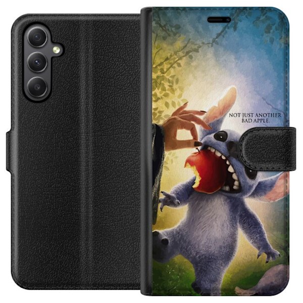 Samsung Galaxy A24 4G Plånboksfodral Stitch | Dåligt äpple