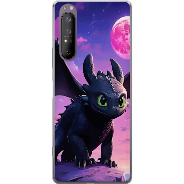 Sony Xperia 1 II Läpinäkyvä kuori Kuinka kouluttaa lohikäärmeesi