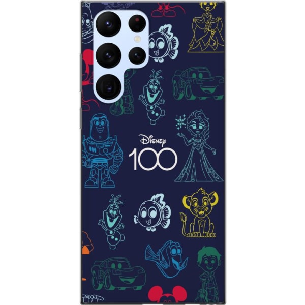 Samsung Galaxy S22 Ultra 5G Läpinäkyvä kuori Disney 100