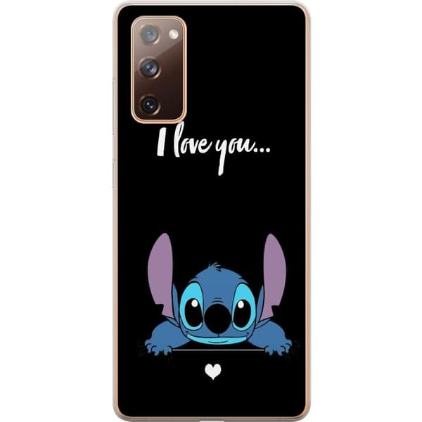 Kompatibel Mobilcover til Samsung Galaxy S20 FE Stitch Jeg Elsker Dig