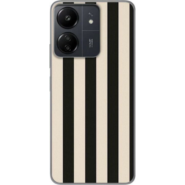 Xiaomi Redmi 13C Gennemsigtig cover Linje Flow