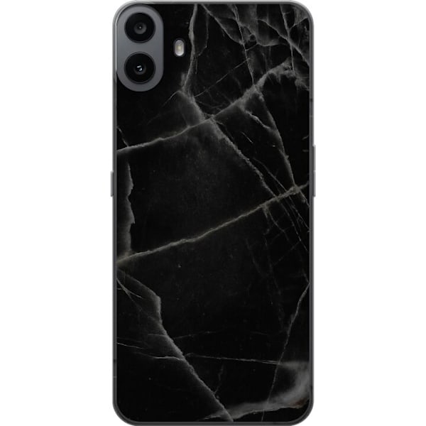Nothing CMF Phone 1 Gennemsigtig cover Sort marmor