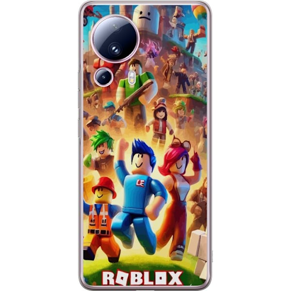 Xiaomi 13 Lite Läpinäkyvä kuori Roblox