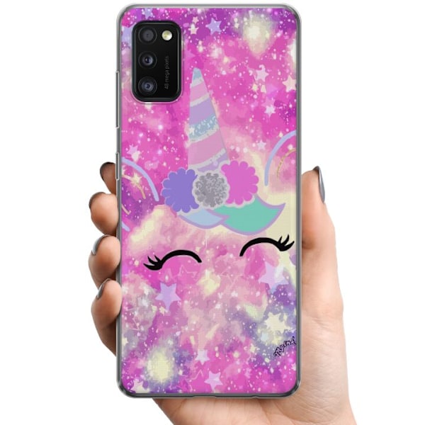 Samsung Galaxy A41 TPU Mobildeksel Unikorn
