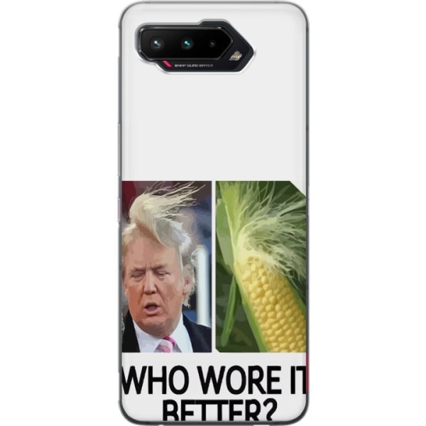 Asus ROG Phone 5 Gennemsigtig cover Trump