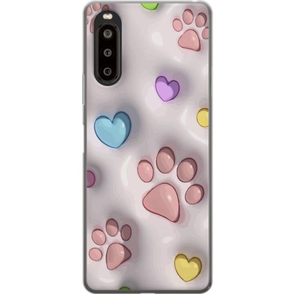 Sony Xperia 10 II Gennemsigtig cover Fluffy Poter