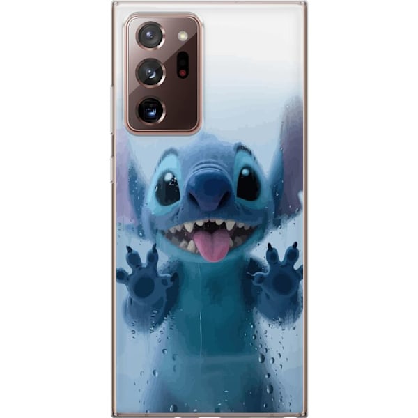 Samsung Galaxy Note20 Ultra Genomskinligt Skal Stitch Window View – Stitch vid ett fönster i söt stil