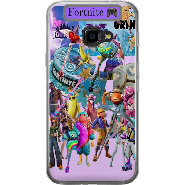 Samsung Galaxy Xcover 4 Genomskinligt Skal Fortnite