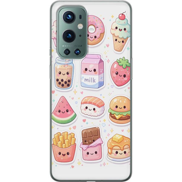 Kompatibelt Mobildeksel til OnePlus 9 Pro pixelmonster grön