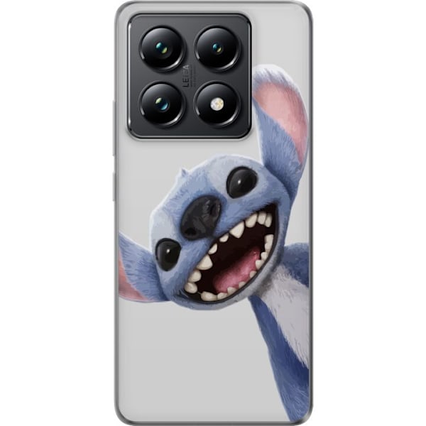 Xiaomi 14T Pro Gjennomsiktig deksel Stitch i Fart - Kawaii Des