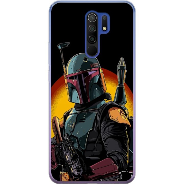 Xiaomi Redmi 9 Gjennomsiktig deksel The Mandalorian