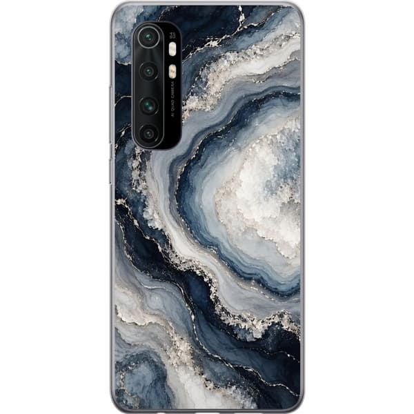 Kompatibelt Mobilskal till Xiaomi Mi Note 10 Lite Nattagat blå