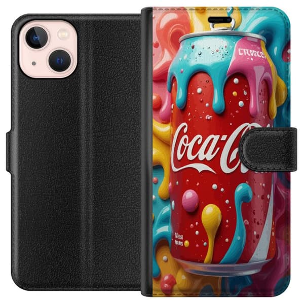 Kompatibelt Lommeboketui til Apple iPhone 13 mini Color Splash-boks