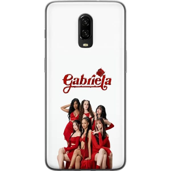 Kompatibelt Mobildeksel til OnePlus 6T KATSEYE Gabriela rød