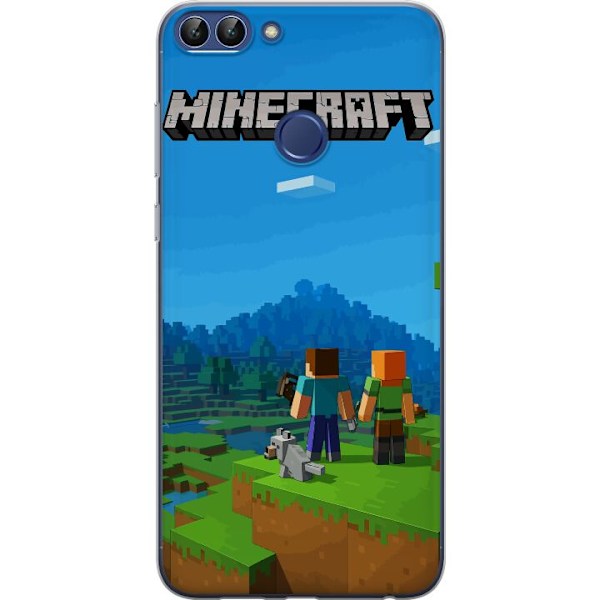 Huawei P smart Genomskinligt Skal Minecraft Key Art