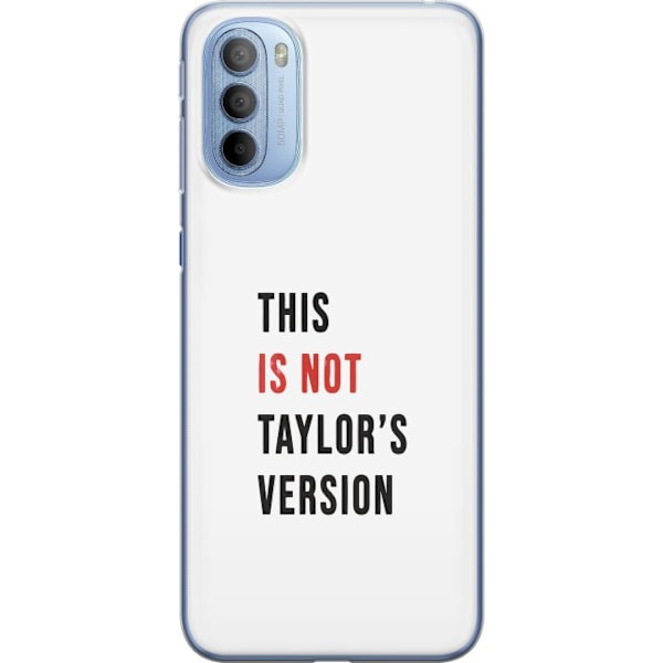 Motorola Moto G31 Gennemsigtig cover Taylor